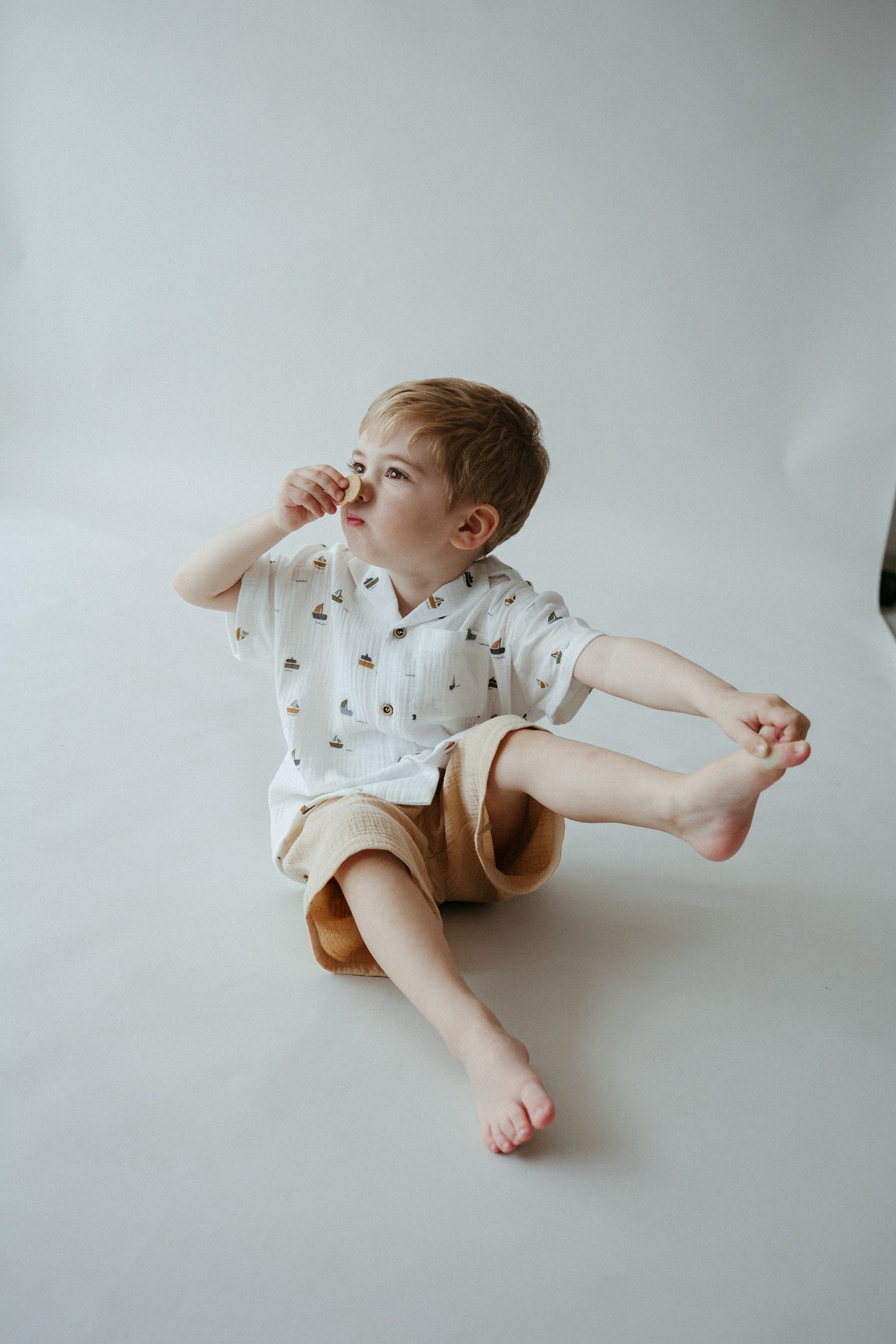 Комплект ЛЕО | off white & camel